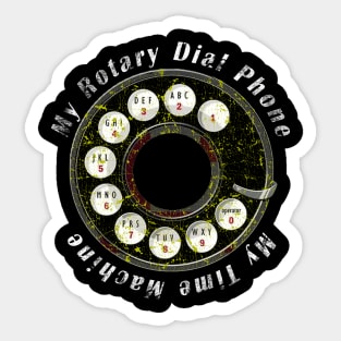 rotary phone Sticker